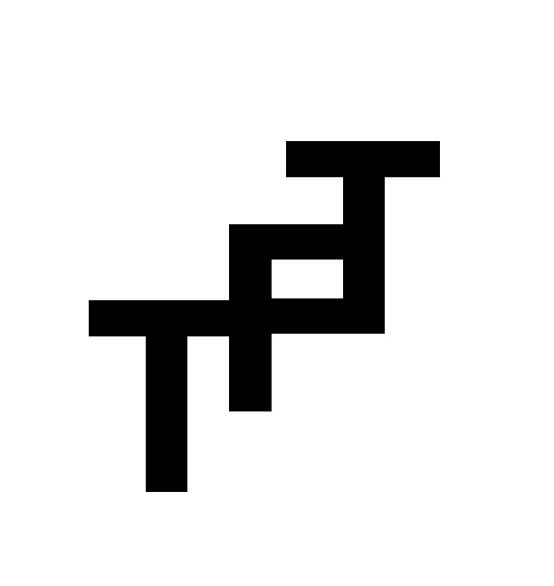 Black TFT monogram