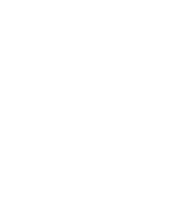 TFT monogram cut out of a white circle